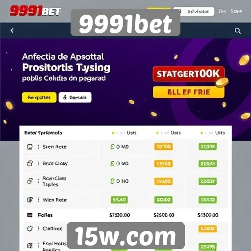 Plataforma 9991bet e suas promoções de apostas